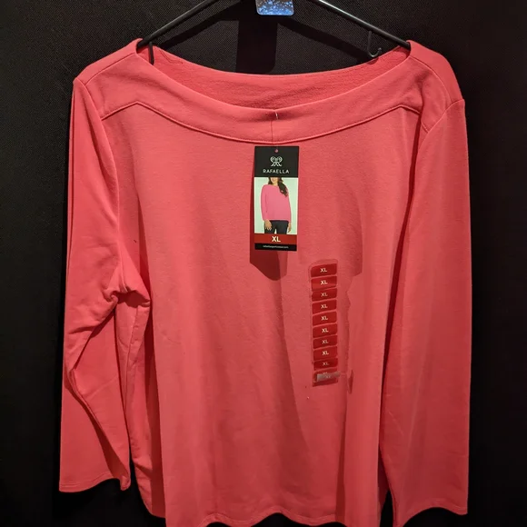 Women's Pink Top Long sleeve - Picture 1 of 4